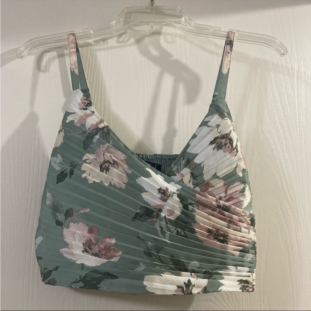 Abercrombie two piece satin dress - Picture 3 of 5